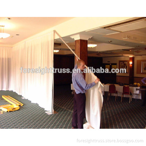 Aluminum Portable quick Show pipe & drape Folding Booth